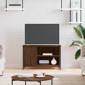 vidaXL, vidaXL TV-Schrank Braun Eichen-Optik 80x40x50 cm Holzwerkstoff