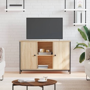 vidaXL, vidaXL TV-Schrank Sonoma-Eiche 100x35x65 cm Holzwerkstoff