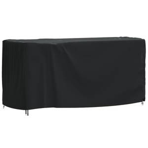 vidaXL, vidaXL Gartenmöbel-Abdeckung Schwarz 180x70x90 cm Wasserdicht 420D, vidaXL Gartenmöbel-Abdeckung Schwarz 180x70x90 cm Wasserdicht 420D