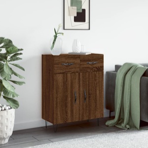 vidaXL, vidaXL Sideboard Braun Eichen-Optik 69,5x34x90 cm Holzwerkstoff