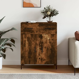 vidaXL, vidaXL Sideboard Räuchereiche 69,5x34x90 cm Holzwerkstoff