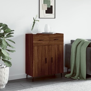 vidaXL, vidaXL Sideboard Braun Eichen-Optik 69,5x34x90 cm Holzwerkstoff, vidaXL Sideboard Braun Eichen-Optik 69,5x34x90 cm Holzwerkstoff