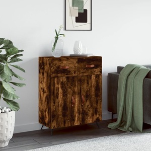 vidaXL, vidaXL Sideboard Räuchereiche 69,5x34x90 cm Holzwerkstoff