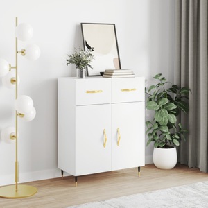 vidaXL, vidaXL Sideboard Weiß 69,5x34x90 cm Holzwerkstoff