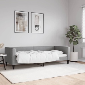 vidaXL, vidaXL Tagesbett Hellgrau 80x200 cm Stoff