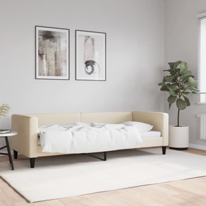 vidaXL, vidaXL Tagesbett Creme 80x200 cm Stoff