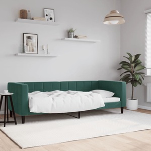 vidaXL, vidaXL Tagesbett Dunkelgrün 80x200 cm Samt, vidaXL Tagesbett Dunkelgrün 80x200 cm Samt