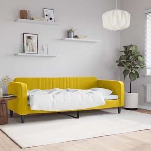 vidaXL, vidaXL Tagesbett Gelb 80x200 cm Samt