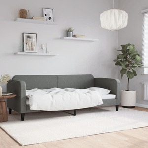 vidaXL, vidaXL Tagesbett Dunkelgrau 80x200 cm Stoff
