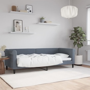 vidaXL, vidaXL Tagesbett Dunkelgrau 80x200 cm Samt
