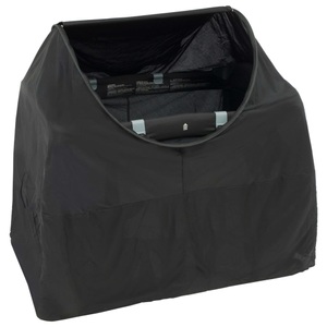 Deryan, DERYAN Protector Nachtabdeckung für Campingbett Schwarz, 