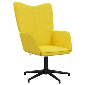 vidaXL, vidaXL Relaxsessel Senfgelb Stoff, 
