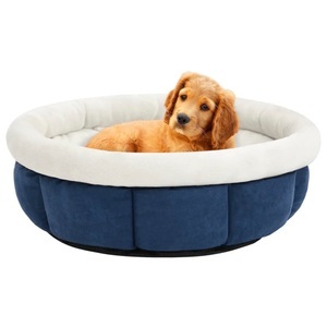 vidaXL, vidaXL Hundebett 59x59x24 cm Blau, 