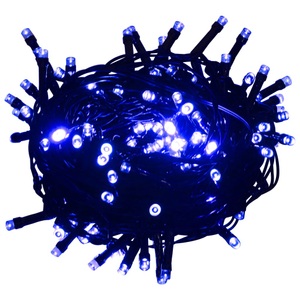 vidaXL, vidaXL Lichterkette mit 400 LEDs Blau 40 m 8 Lichteffekte IP44, vidaXL Lichterkette mit 400 LEDs Blau 40 m 8 Lichteffekte