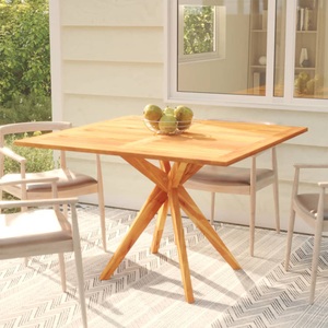 vidaXL, vidaXL Gartentisch 110x110x75 cm Massivholz Akazie, 
