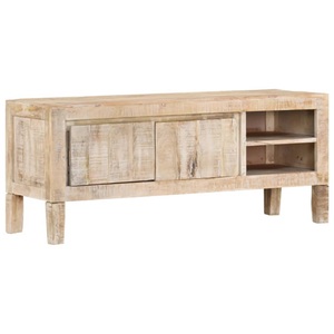vidaXL, vidaXL TV-Schrank 110x35x46 cm Massivholz Mango