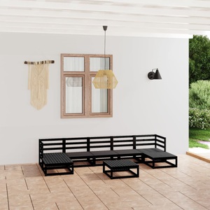 vidaXL, vidaXL 8-tlg. Garten-Lounge-Set Massivholz Kiefer, 
