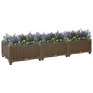 vidaXL, vidaXL Hochbeet 120x40x23 cm Polypropylen, vidaXL Hochbeet 120x40x23 cm Polypropylen
