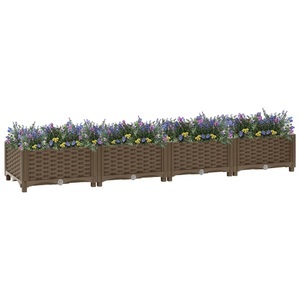 vidaXL, vidaXL Hochbeet 160x40x23 cm Polypropylen, vidaXL Hochbeet 160x40x23 cm Polypropylen