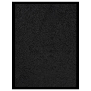 vidaXL, vidaXL Fußmatte Schwarz 40x60 cm, vidaXL Fußmatte Schwarz 40x60 cm