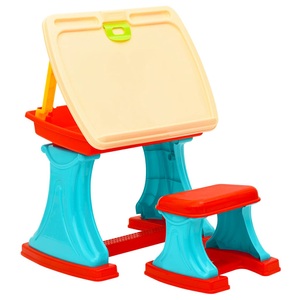 vidaXL, vidaXL Lernpult & Staffelei für Kinder Verstellbar
