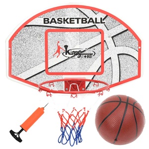 vidaXL, vidaXL 5-tlg. Basketball-Set für die Wandmontage 66x44,5 cm, vidaXL 5-tlg. Basketball-Set zur Wandmontage 66x44,5 cm