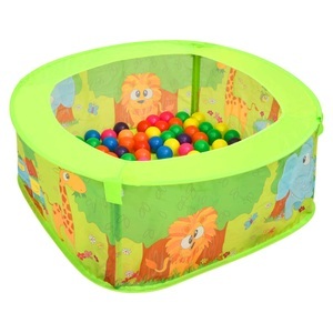 vidaXL, vidaXL Bällebad mit 50 Bällen 75x75x32 cm, vidaXL Bällebad mit 50 Bällen für Kinder 75x75x32 cm