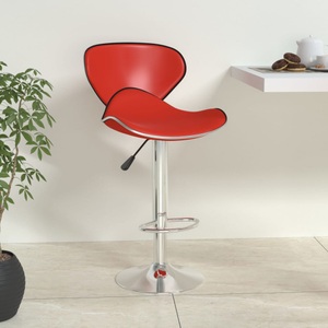 vidaXL, vidaXL Barhocker Rot Kunstleder, 