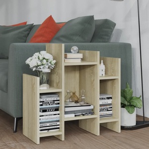 vidaXL, vidaXL Regalschrank Sonoma-Eiche 60x26x60 cm Spanplatte, vidaXL Regalschrank Sonoma-Eiche 60x26x60 cm Holzwerkstoff