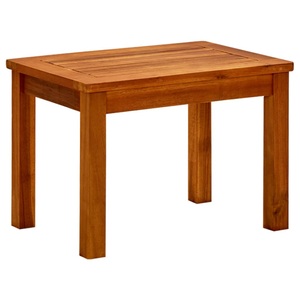 vidaXL, vidaXL Garten-Couchtisch 50x35x36 cm Massivholz Akazie, VidaXL - Couchtisch holz, One Size, Braun