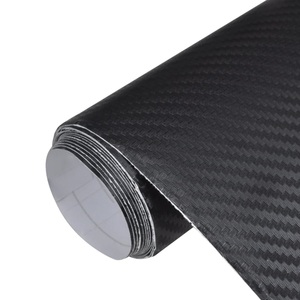 vidaXL, vidaXL Autofolien 2 Stk. 3D Schwarz 100x150 cm+50x150 cm, vidaXL Autofolien 2 Stk. 3D Schwarz 100x150 cm+50x150 cm