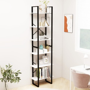 vidaXL, vidaXL Lagerregal Weiß 60x30x210 cm Massivholz Kiefer, vidaXL Lagerregal Weiß 60x30x210 cm Massivholz Kiefer