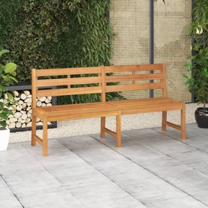 vidaXL, vidaXL Gartenbank 180 cm Massivholz Teak, 
