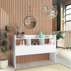 vidaXL Sideboard Weiß 105x30x70 cm Spanplatte