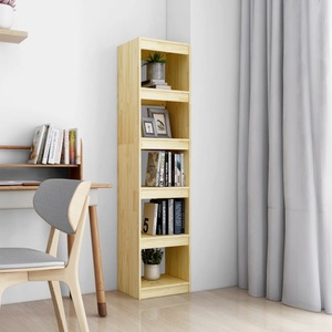 vidaXL, vidaXL Bücherregal/Raumteiler 40x30x167,5 cm Massivholz Kiefer, vidaXL Bücherregal/Raumteiler 40x30x167,5 cm Massivholz Kiefer
