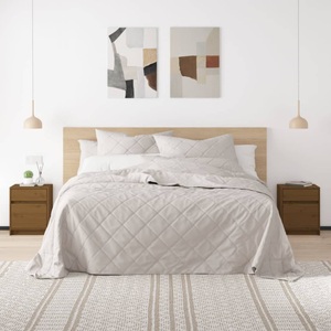 vidaXL, vidaXL Nachttisch Honigbraun 40x31x50 cm Massivholz Kiefer, 