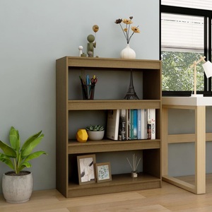 vidaXL, vidaXL Bücherregal/Raumteiler 100x30x103 cm Massivholz Kiefer, vidaXL Bücherregal/Raumteiler Honigbraun 100x30x103 Massivholz Kiefer