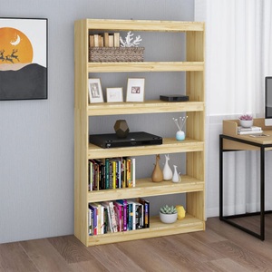 vidaXL, vidaXL Bücherregal/Raumteiler 100x30x167,5 cm Massivholz Kiefer