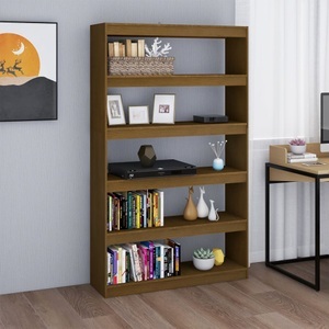 vidaXL, vidaXL Bücherregal/Raumteiler 100x30x167,5 cm Massivholz Kiefer, 