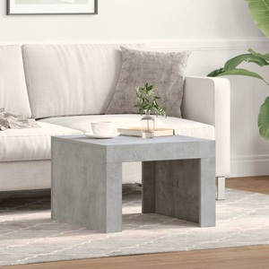 vidaXL, vidaXL Couchtisch Betongrau 50x50x35 cm Spanplatte