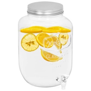 vidaXL, vidaXL Getränkespender 8050 ml Glas, vidaXL Getränkespender 8050 ml Glas