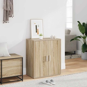 vidaXL Schuhschrank Sonoma-Eiche 60x35x70 cm Spanplatte