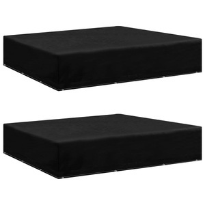 vidaXL, vidaXL Gartenmöbel-Abdeckungen 2 Stk. 12 Ösen 250x250x70 cm, vidaXL Gartenmöbel-Abdeckungen 2 Stk. 12 Ösen 250x250x70 cm