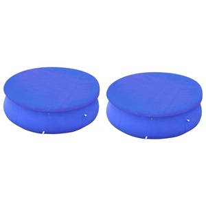 vidaXL, vidaXL Poolabdeckungen 2 Stk. für 360-367 cm Runde Aufstellpools, vidaXL Poolabdeckungen 2 Stk. für 360-367 cm Runde Aufstellpools