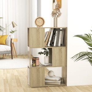 vidaXL, vidaXL Bücherregal Raumteiler Sonoma-Eiche 60x24x94 cm Spanplatte, 