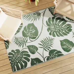vidaXL, vidaXL Outdoor-Teppich Grün 140x200 cm PP, vidaXL Outdoor-Teppich Grün 140x200 cm PP