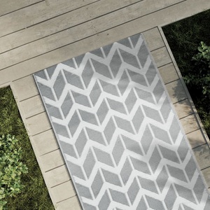 vidaXL, vidaXL Outdoor-Teppich Grau 80x150 cm PP