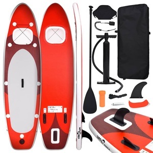 vidaXL, vidaXL SUP-Board-Set Aufblasbar Rot 330x76x10 cm, vidaXL SUP-Board-Set Aufblasbar Rot 330x76x10 cm