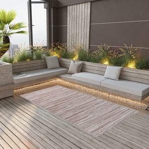 vidaXL, vidaXL Outdoor-Teppich Taupe 140x200 cm PP