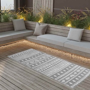 vidaXL, vidaXL Outdoor-Teppich Grau 80x150 cm PP